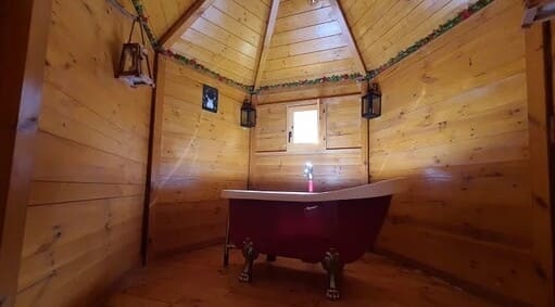cabaña rural el capricho cantabria bañera